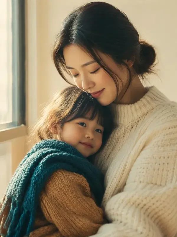 黄果短剧AI《雪落无声》封面海报